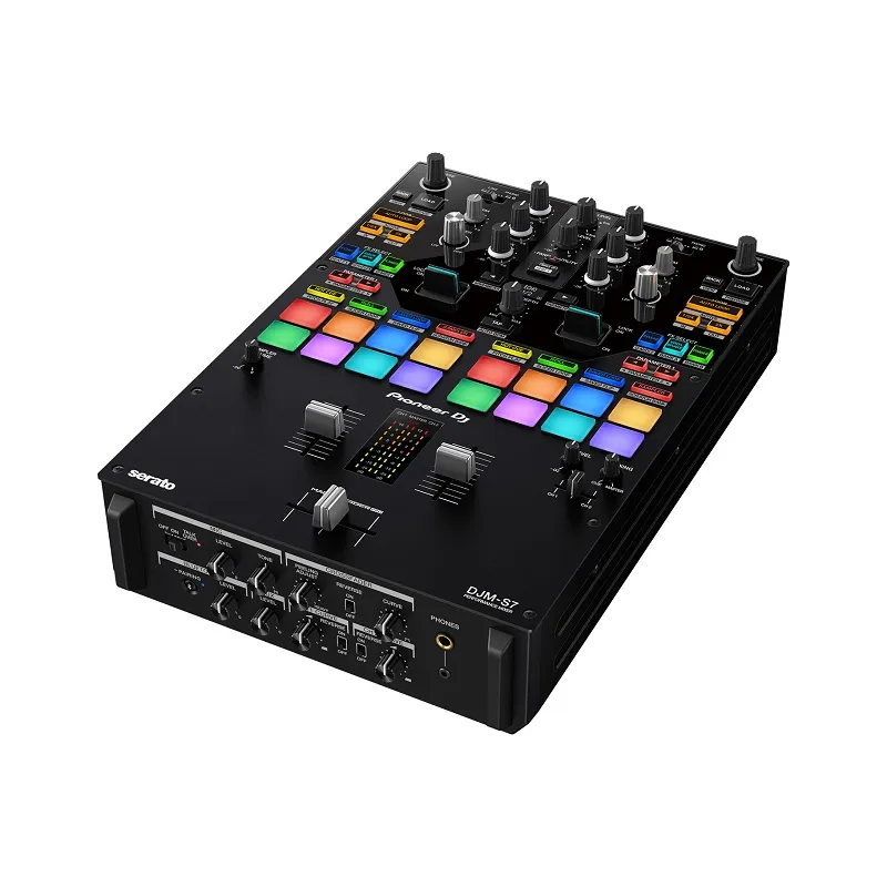 Oświetlenie kontroluje Pioneer DJM-S7 DJ Machine Scratch Mikser Wbudowana karta dźwiękowa