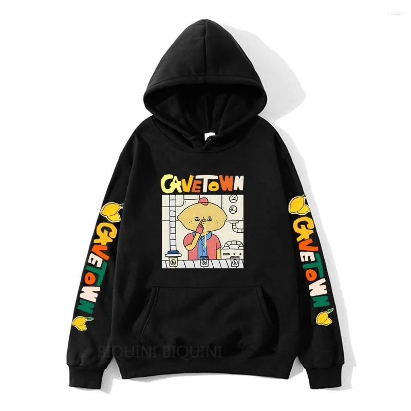 Mens Hoodies Cavetown Lemon Boy Song England Music Cartoon Boys Sweatshirts Kawaii Girls Clothes For Children Hooded Y2k