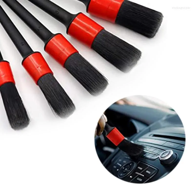 Car Washer 13-piece Premium Detailing Brush Set For Gentle & Easy Cleaning Universal Alloy Wheels Interiors