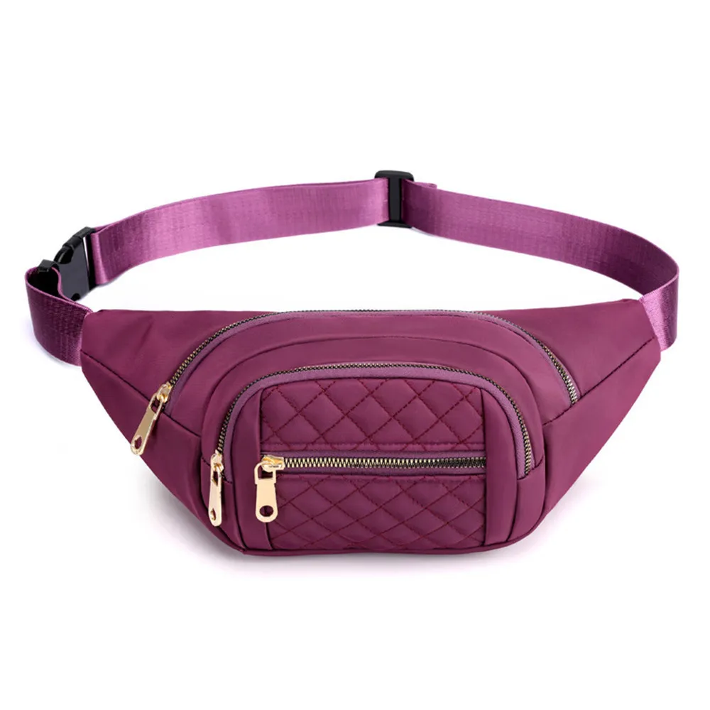 Taille Taschen Womens Oxford Tuch Wasserdichte Gürtel Designer Crossbody Brust Weibliche Mode Fanny Pack Banane Hüfte Geldbörse 221124