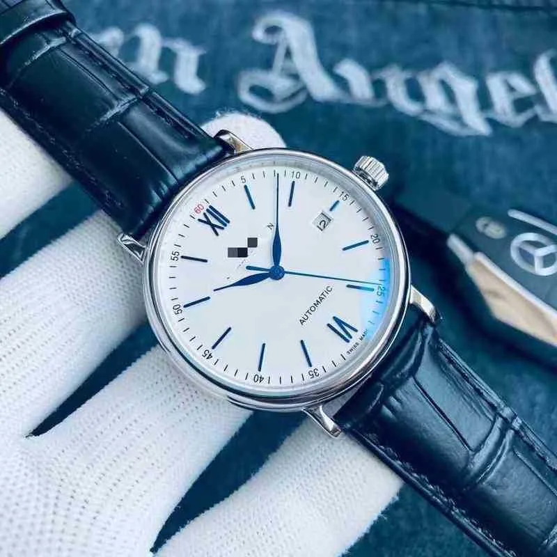 luxury iwc pilot watch high quality movement wristwatch DX85 Bertofino Classic Ultra thin Waterproof Sports Leisure Business Leather Machinery Trend