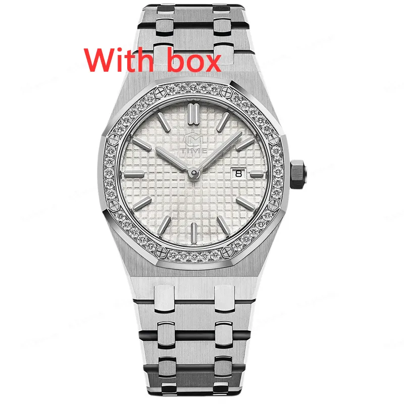 Dameshorloge Fashion Diamond Quartz Bewegingsgrootte 33 mm Roestvrij staalmateriaal Meerdere kleuren Optionele veelzijdige stijl