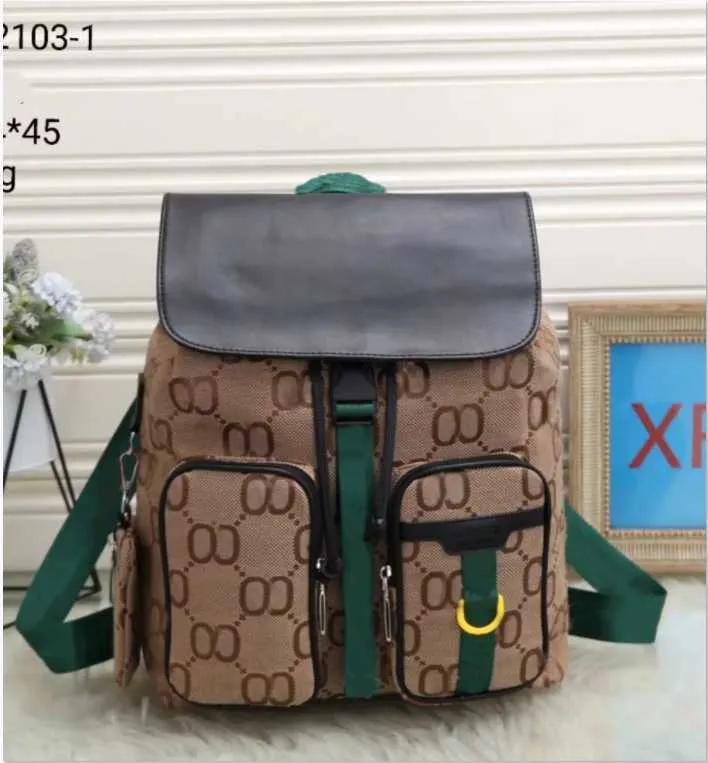 Bag Organizer Designer Backpack Flip Color Strips Luxury Brand Purse Double Shoulder Straps Backpacks Women Wallet Real Leather Bags Lady Plaid Purses