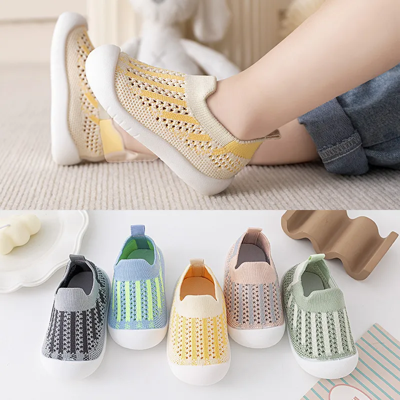 First Walkers Shoes Baby Girl Boy Children Classic Sneakers Antislip For Summer Autumn Cotton Softsoled 03 Years 221124