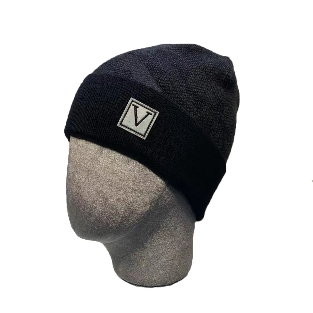 och herrhatt kvinnors hattar motorhuvdesigner beanie höst vinter hatt varma s