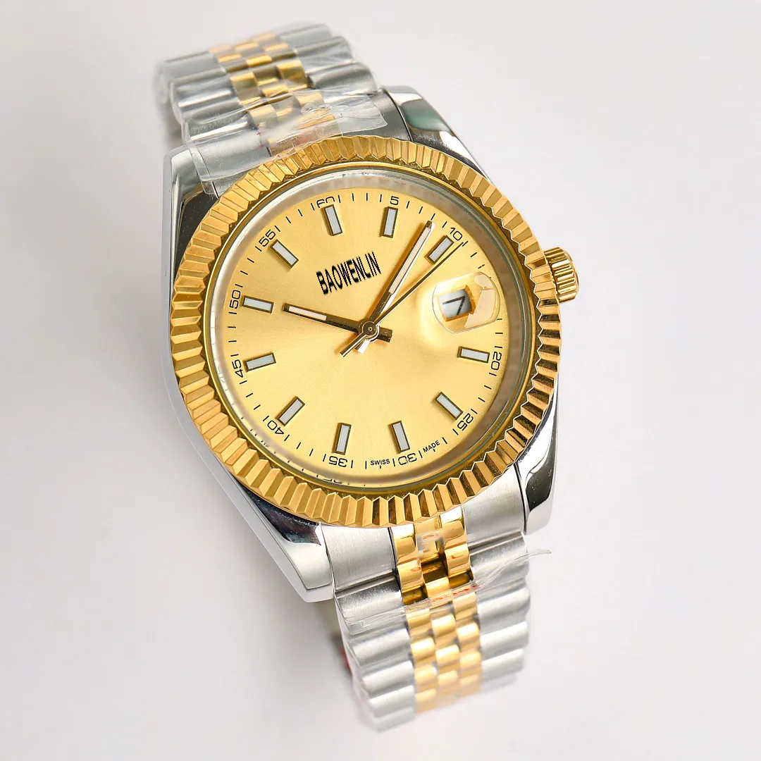 Luxus-Designeruhren Montre de Luxe Automatikwerk Diamant Damenuhren Gold Stahl Blau Leuchtend Datejust 31 36 41 mm mit Box Herrenuhrenarmband Armbanduhr