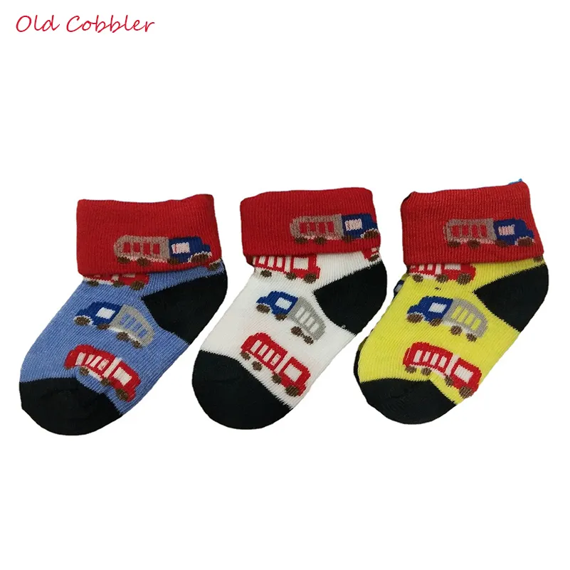 OC Q01 Customized Baby Socks Kids Children Cartoon Cotton Fiber Retail and Wholesale