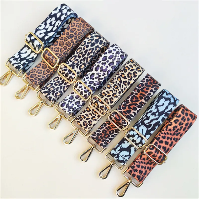 Bag Parts Accessories Leopard Straps Women Shoulder Messenger s Adjustable Wide Part Female 130cm 221124