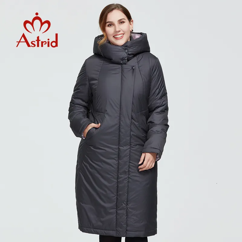 Kvinnor Down Parkas Astrid Winter Coat Women Long Warm Parka Fashion Thick Jacket Huve Camel Päls Stora storlekar Kvinnliga kläder 6703 221124