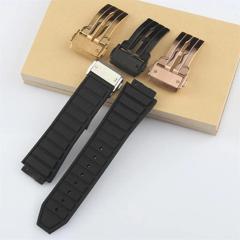 ✩︎✩︎✩︎様 DHgate.com:Watch Bands Black 29 19mm Convex Mouth Rubber
