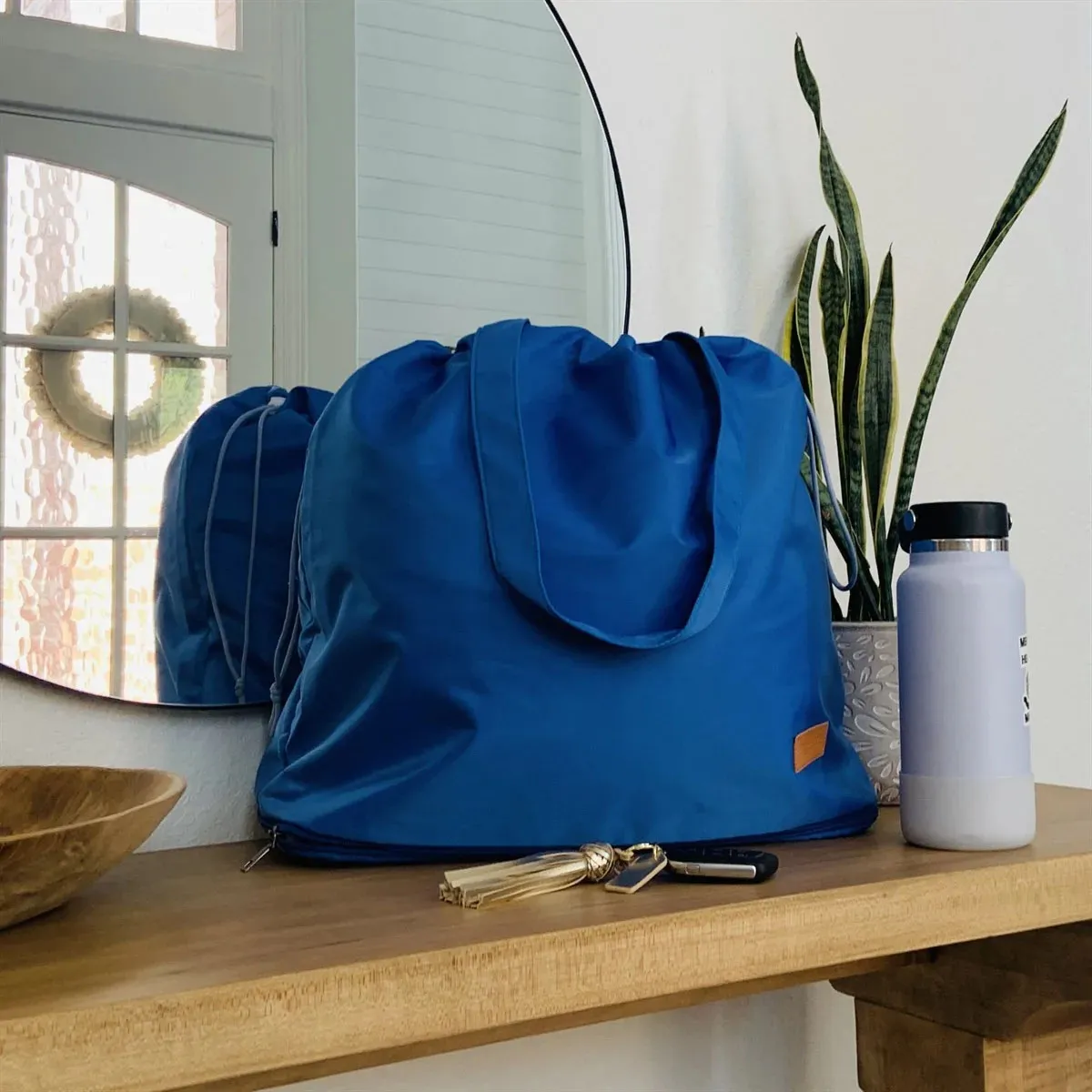 Nylon Travel Bag Large Capacity Yoga Duffel Custom Design Handbag Overnight Weekend Tote Bag JA004