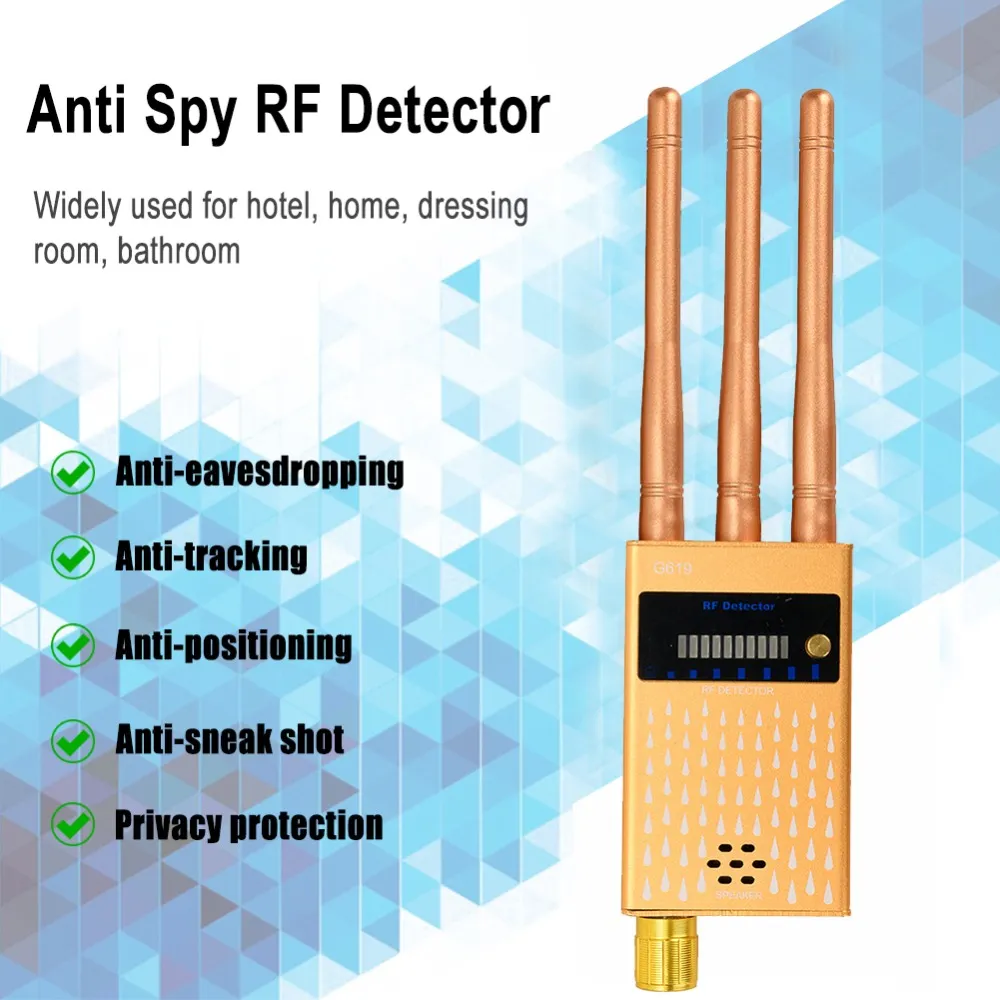 PROFISSIONAL SP Y ELECTECTOR ELETRONICS RF CDMA Finder para GSM Bu G GPS Tracker Wireless Camera Anti Hetetapping Detector