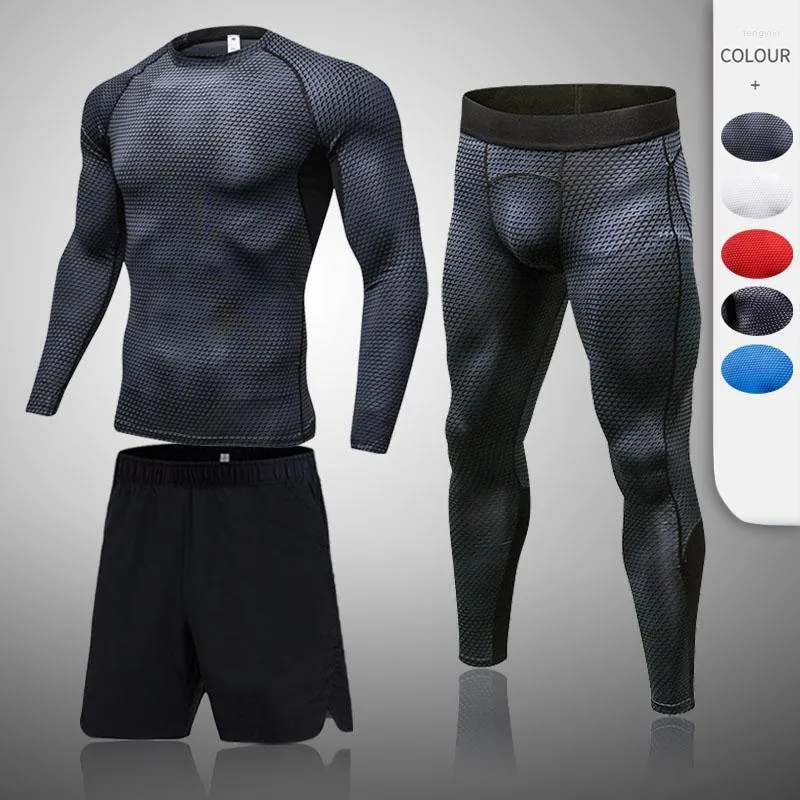 Esqui térmico de roupas térmicas masculinas para homens masculino Thermo Roupas Conjunto de compressão Tights Terno de basquete de inverno