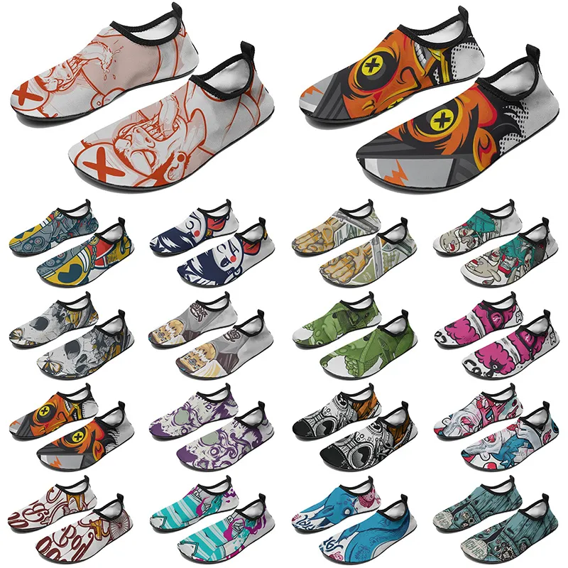 Scarpe personalizzate da uomo e da donna Scarpe da acqua fai-da-te sneaker personalizzate moda multicolore351 scarpe da ginnastica sportive da uomo all'aria aperta