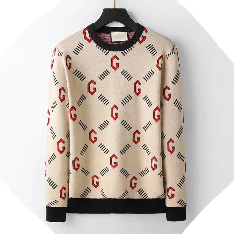 Diseñador clásico ropa para hombre letra de cofre suéter de animal estampado casual otoño invierno sujeción de capucha de invierno hombres suéteres de cuello de la tripulación m-xxxl #01