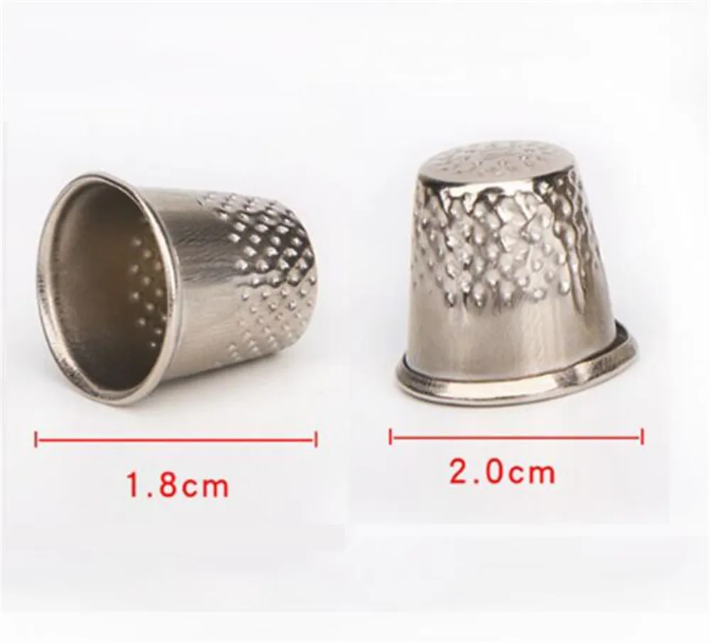 Factory Tin Punch Tools Fabric Sewing Thimble Finger Metal Sewing