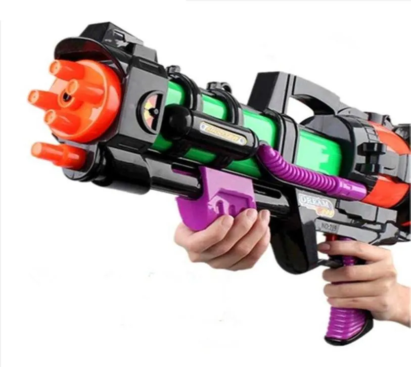 45CM Water Gun Plastic Model Kits Summer Beach Seaside Rifle Large Capacity Essential Toys For Children Kids Adult