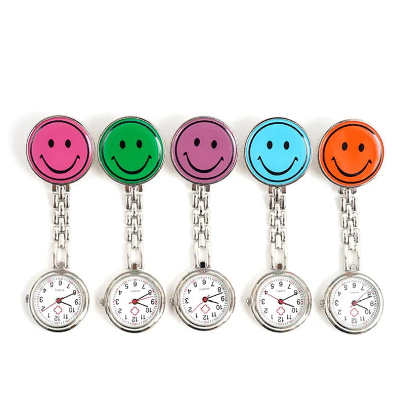 Holiday party gifts Multicolor silicone smiling hang watch all kinds of lovely quartz watches LK373