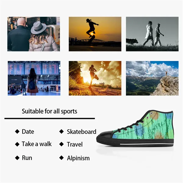 DIY Custom Shoes Classic Canvas Skateboard Casual Accept Triple Black Customization UV Printing Low Cut Mens Womens Sports Sneakers Waterproof Size 38-45 Color785