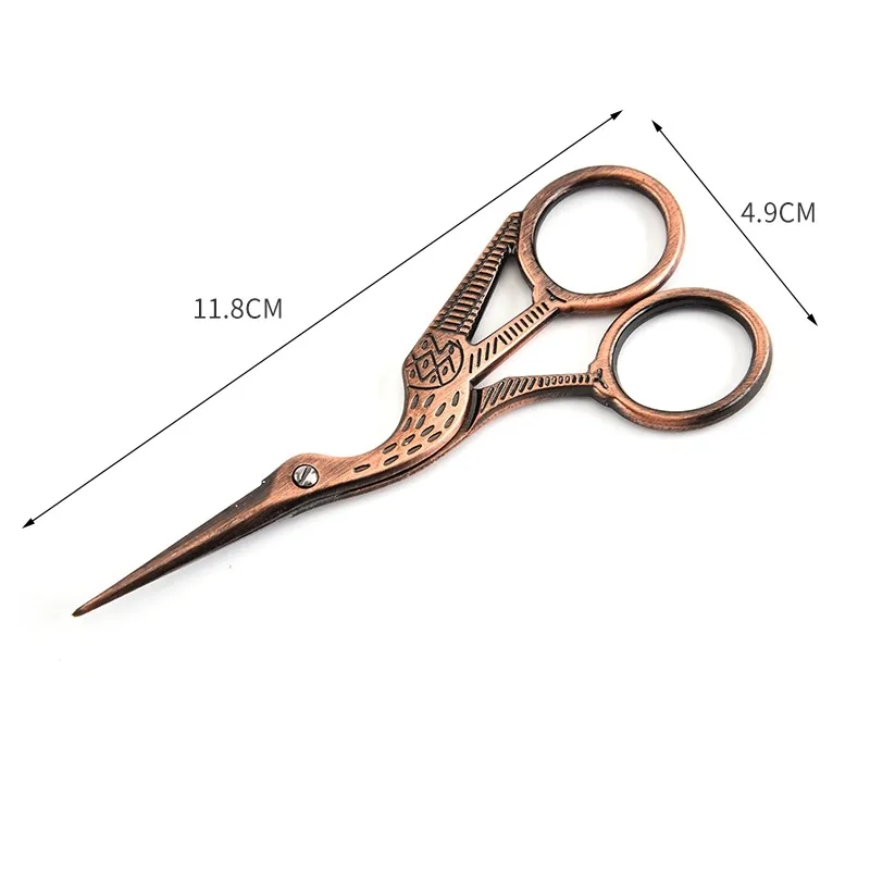 Wholesale 11.5cm Scissors 4.5inch Stainless steel scissor Yarn cuttor Tea Cross embroidery thread scissors