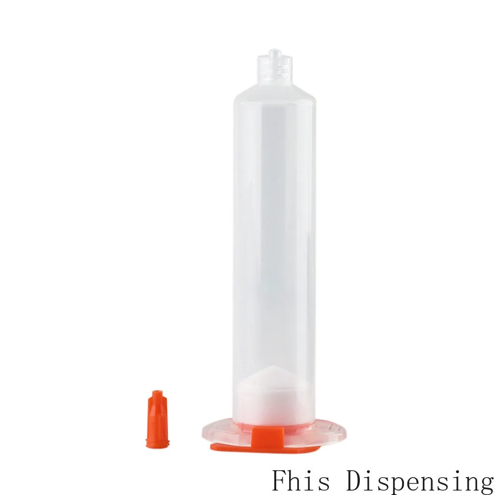 Glue Syringe Container Air Distribution 30cc Adhesive Syringe Barrel Sleeve Piston End Caps Top Hats