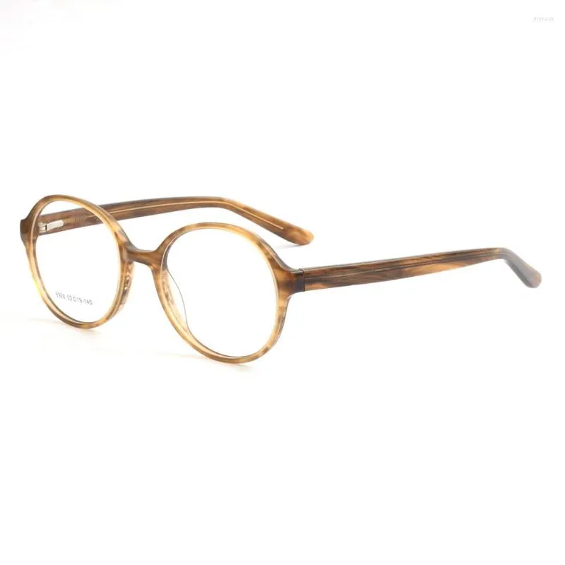 Okulary przeciwsłoneczne ramy męskie okulary dla kobiet za vintage retro octan 2022 Modne okulary klasyczne pełne krawędzi okulary na receptę okulary okulary