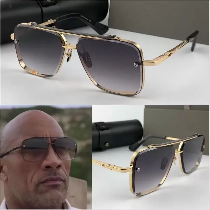 Eine DITA Mach Six Top Original Designer-Sonnenbrille für Herren, Sonnenbrille für Herren, modische Retro-Luxus-Markenbrille, modisches Design, Damen-Sonnenbrille, Metall mit Box