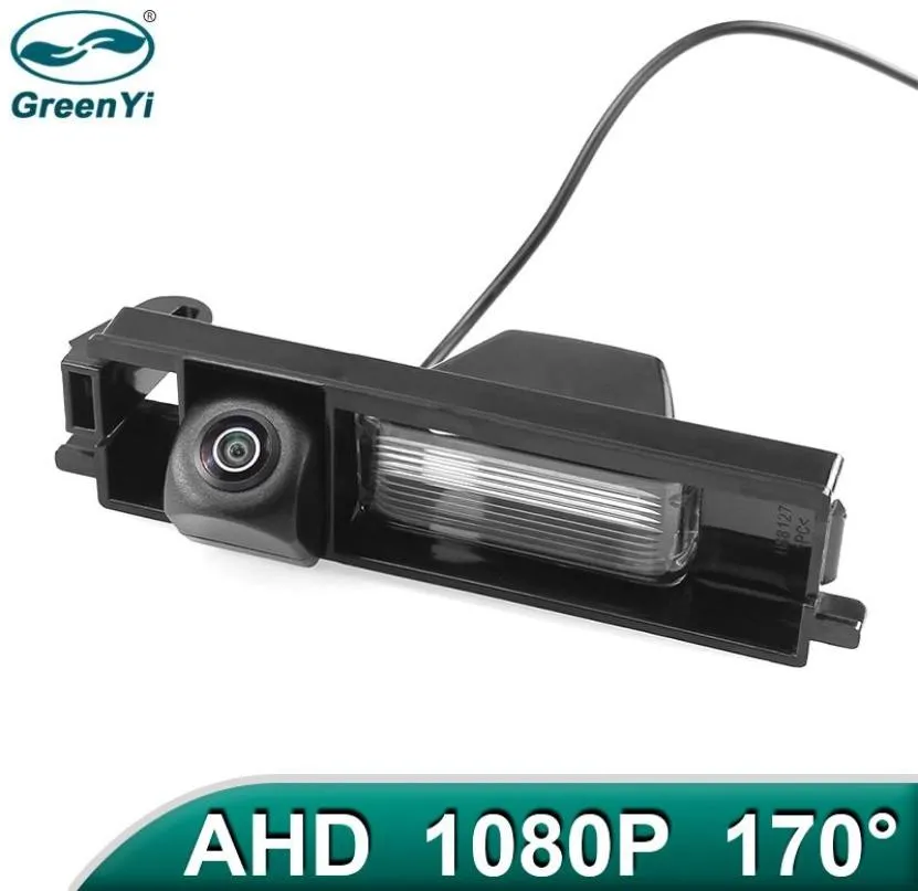 Greenyi 170 ° 1080p HD AHD fordon bakifrån kamera för chery tiggo t11tiggo fl 20072021 bilkameror parkeringssensorer