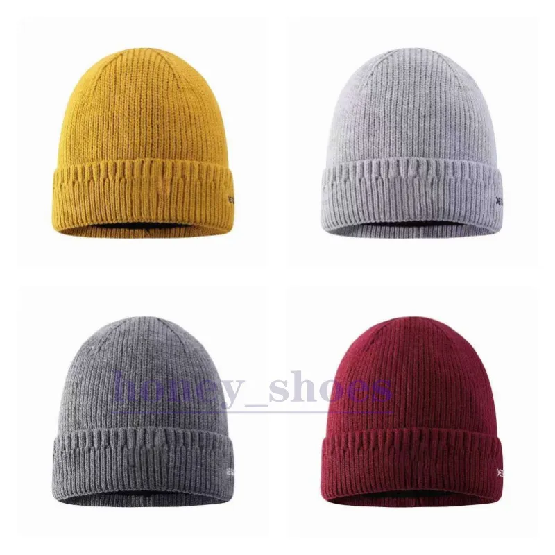 Klassieke ontwerper Beanie Autumn Winter Beanies Hot Style heren en dames mode -gebreide hoed buiten houden Warm zes kleuren H1