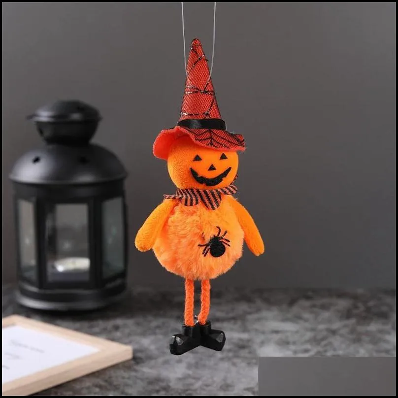 halloween pendant party supplies ghost festival bar widget pumpkin witch broom ornaments ktv layout props 5 89yw y2