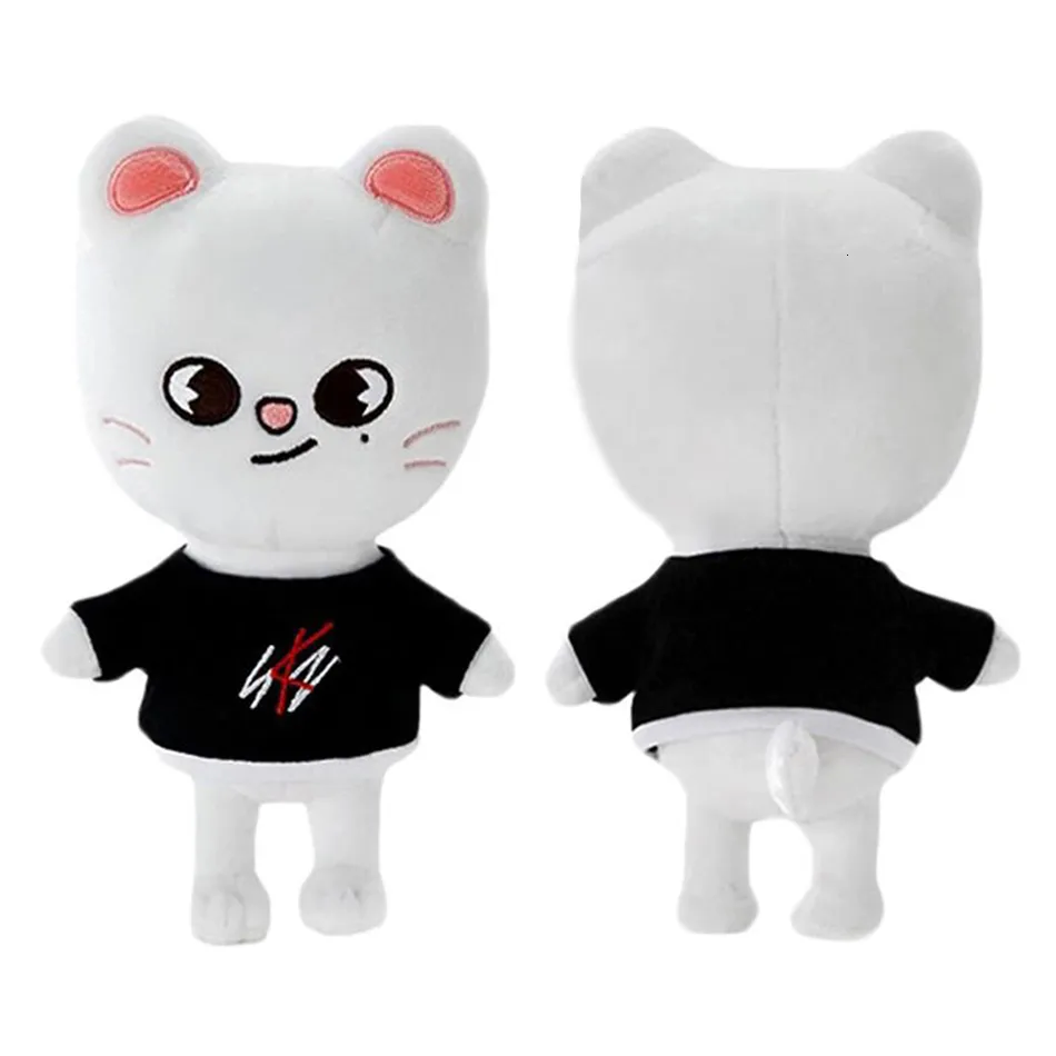 Kawaii Plush Skzoo Doll 25cm Stray Tuxedo Cat Stuffed Animal For Kids And Adults  Cute Cartoon Companion Gift From Kuo08, $4.23