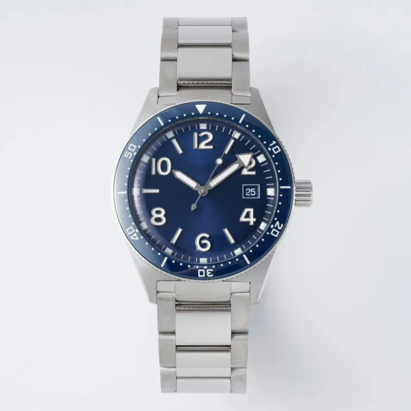 Uhren Herren 41 mm automatische mechanische Armbanduhr Edelstahlband Armband Saphir wasserdichte Armbanduhren Business Watch