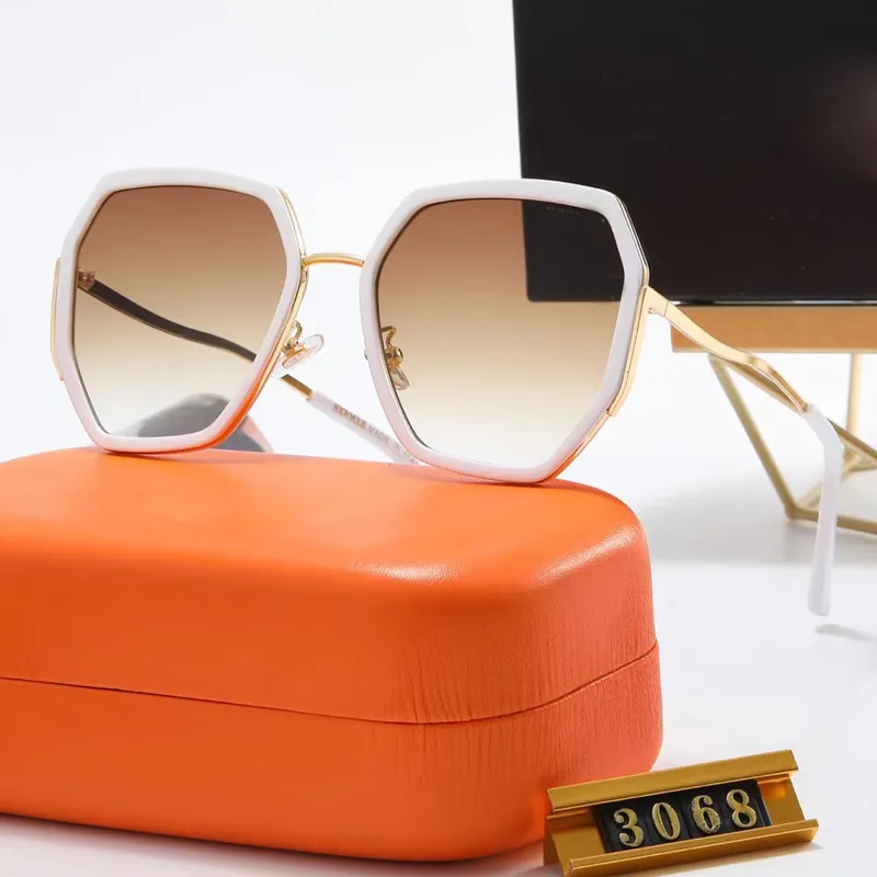 New kanturo eyewear Hexagon sunglasses womens orange Phnom Penh double color inlaid delicate fashion suitable for all kinds of trends lady eyewear