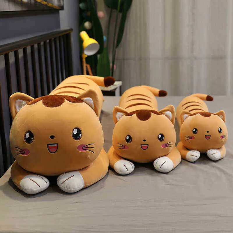 The Cat Hamster Sleep Pillow Long Pillow Cute Pop Girl Cuddle Lazy Man Bed On The Big Pop Cute Comfortable 75100Cm J220729