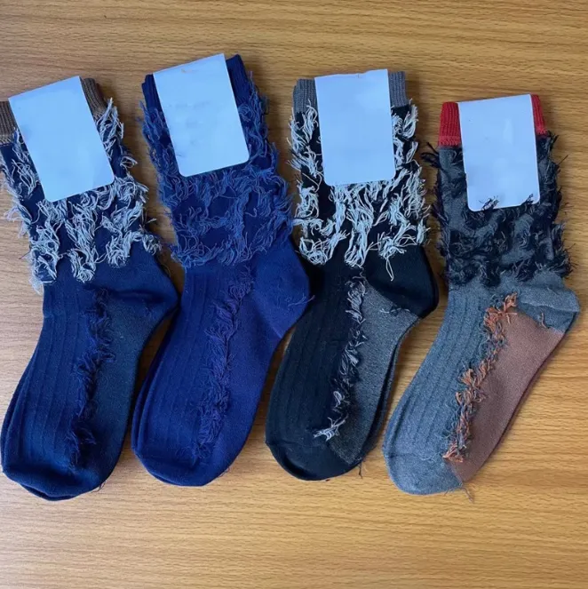 Новые продукты женские носки для носков с цветами, носки, легкие роскошные повороты, бурр, модные носки, оптом