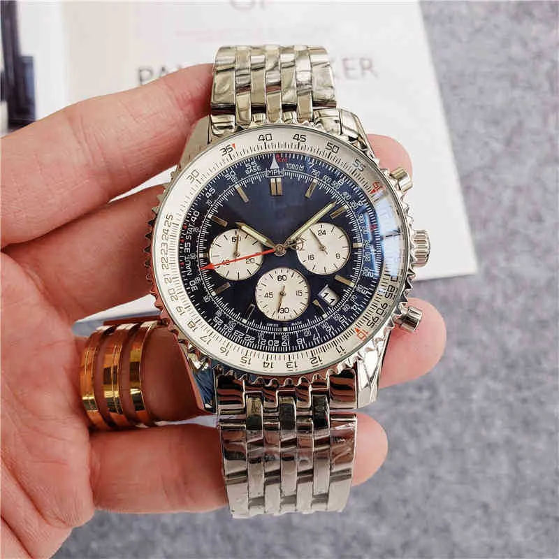 クロノグラフaaaaa luxury Watches for men mechanics wristwatch men's Calendar 2022ステンレス鋼6針機械式ブライトリンズデザイナー