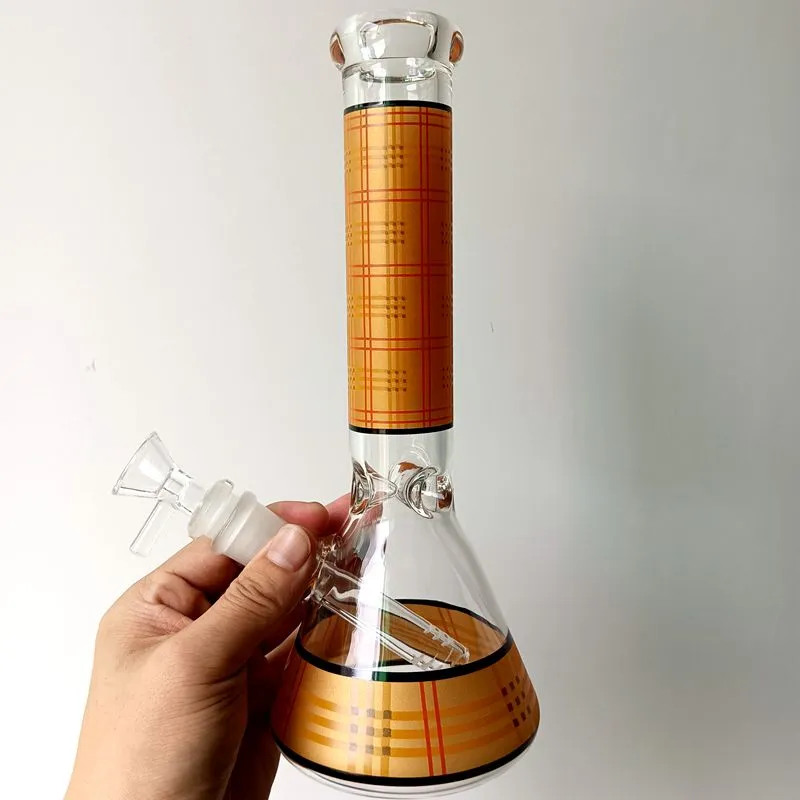 Bong de vidro de 10 polegadas mini cachimbos de água coloridos com cachimbos de 18 mm