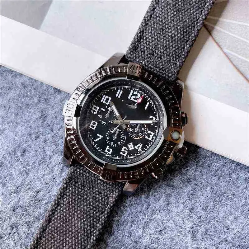 Designer chronographe AAAAA luxe mode montres pour hommes mécanique tendance montre-bracelet feu siècle ceinture faux Six aiguilles hommes MW