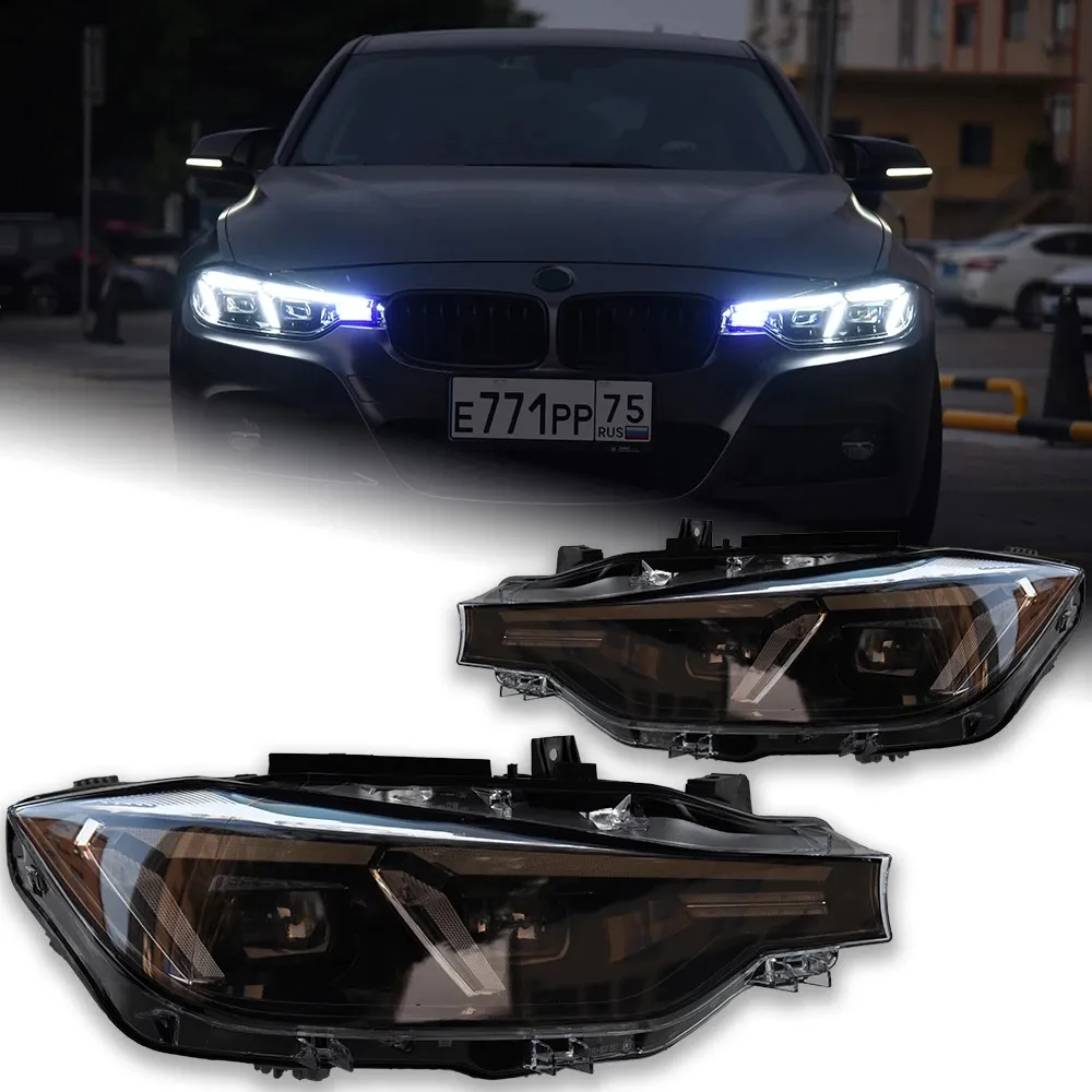 車のライト BMW F30 LED ヘッドライトプロジェクターレンズ 20 13 20