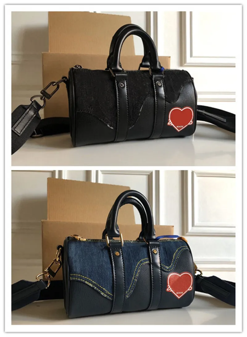 Designer Luxe Denim Keepall XS 2WAY Bag 2022 Pre-Spring NIGO M81011 Schoudertas 7A Beste kwaliteit