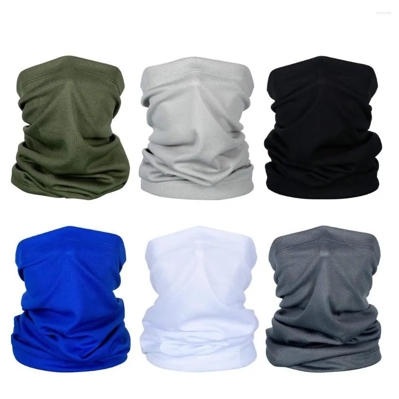 Bandanas 6 pièces Sport magique écharpe cache-cou Tube Camping randonnée vélo cyclisme moto visage masque tête Wrap Bandana foulards