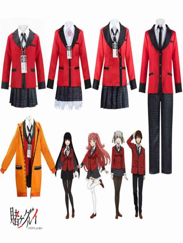 Camiseta Feminina Anime Kakegurui Yumeko Kirari Saotome Unissex