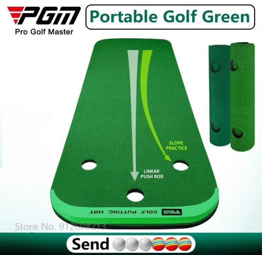 PGM Indoor Golf Putting Green Home Portable Golf Putter Trainer Mini