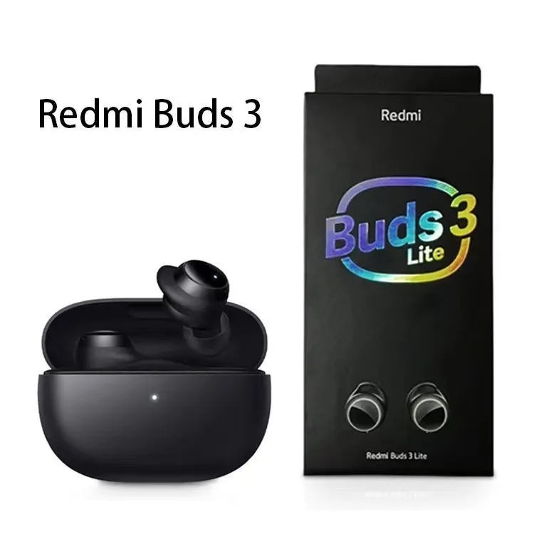 Xiaomi Redmi Buds 3 Lite Tws Bluetooth EarbudsワイヤレスヘッドフォンIP54 18時間バッテリー寿命イヤホンユースエディショングローバルバージョン