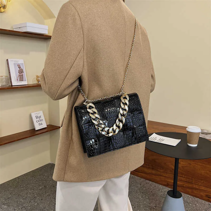 borsa firmata Borse di personalità modello pietra Retro2022 in borsa diagonale tessuta semplice a spalla semplice di lusso da donna di moda