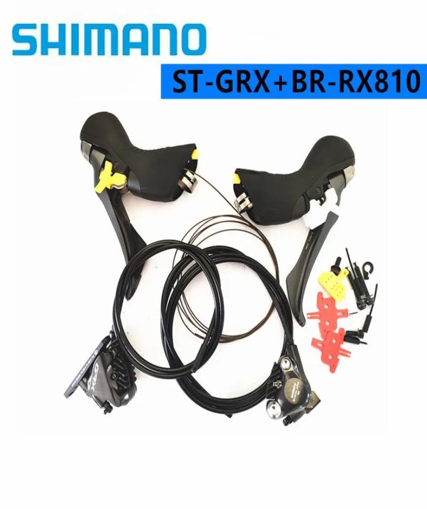 Dérailleurs de vélo GRX STGRX BRRX810 1x11 vitesses mécanique frein à disque de route manette de vitesse RX810 Rotor plat Mount1475712