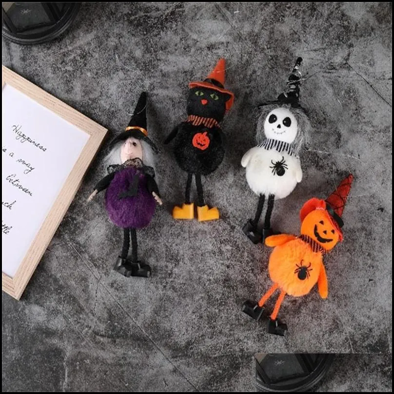 halloween pendant party supplies ghost festival bar widget pumpkin witch broom ornaments ktv layout props 5 89yw y2