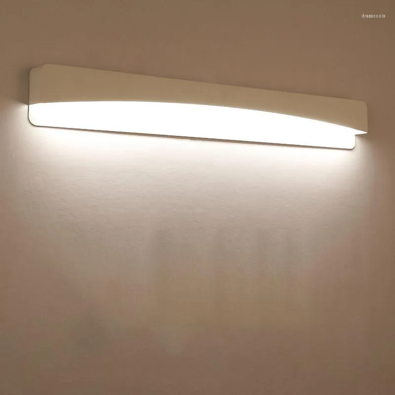 Lampada da parete 42/52/62CM Specchio a LED Faro Bagno Semplice e moderno Trucco Anti-appannamento WC AC100-240V