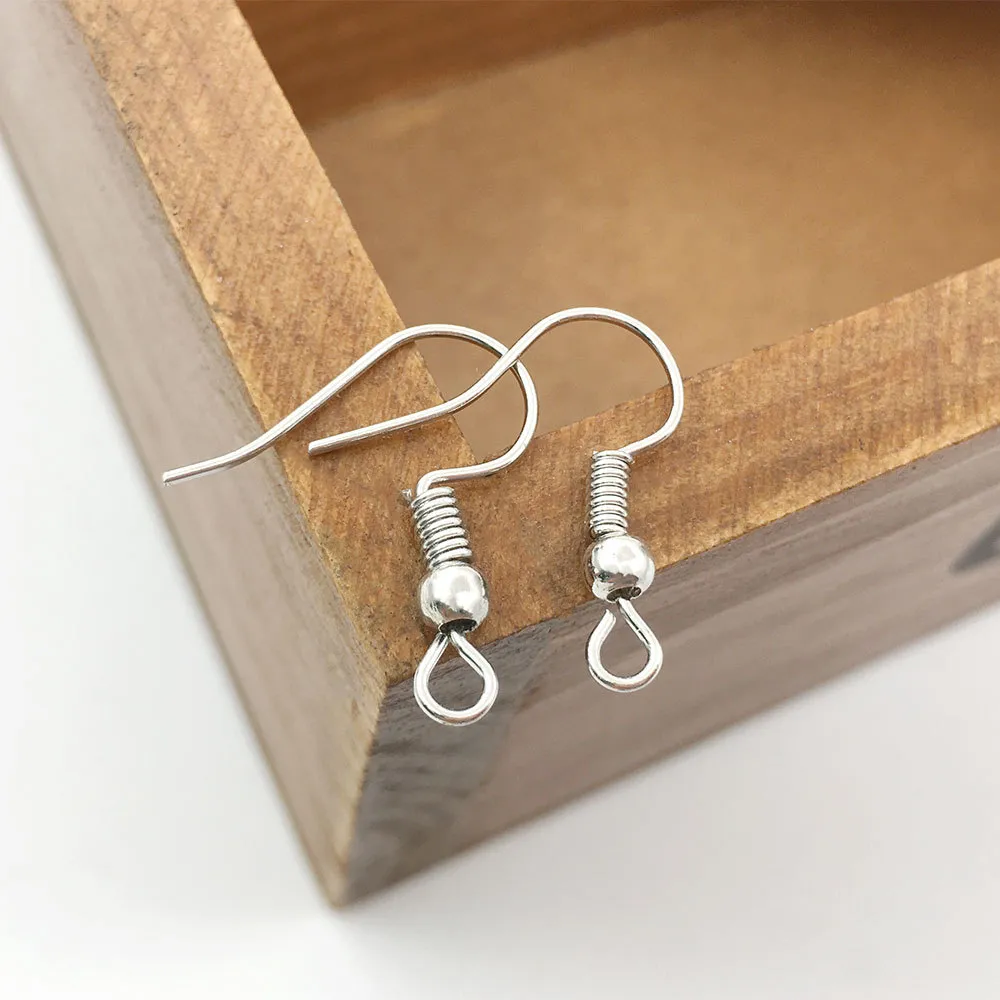 Metal Earrings Hooks Vintage For Earring Back Jewelry Making