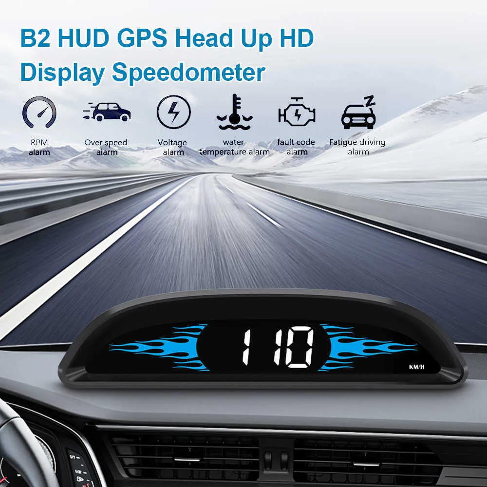 Car Digital GPS Speedometer HUD Head Up Display Auto Accessories For All  Cars
